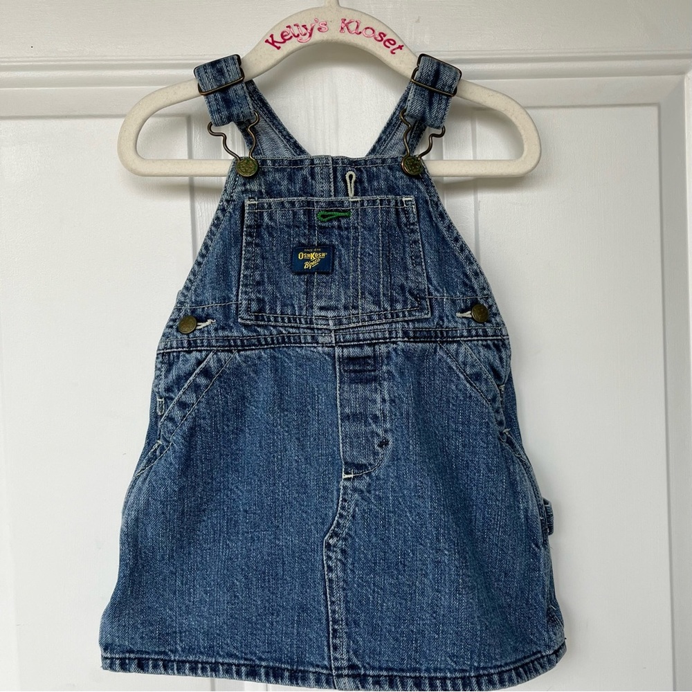 •OSH KOSH• Classic Denim Skirtall - Size 18 Months